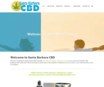 Santabarbaracbd.com(Hemp CBD Products) Screenshot