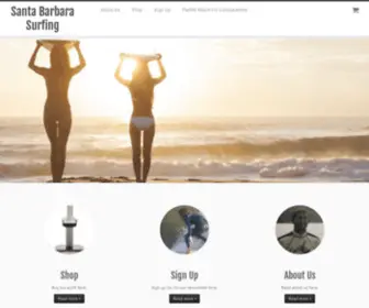 Santabarbarasurfing.com(Santa Barbara Surfing) Screenshot