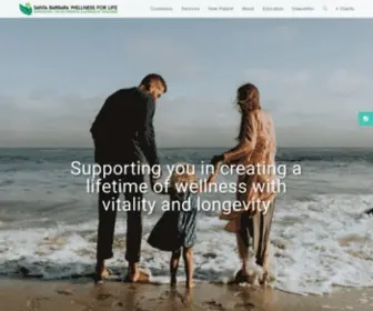 Santabarbarawellnessforlife.com(Supporting you in Creating a Lifetime of Wellness) Screenshot