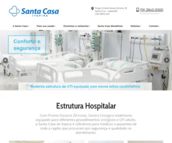 Santacasaitapira.com.br(Santa Casa de Itapira) Screenshot