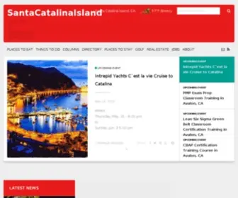 Santacatalinaisland.com(Travel Reservations) Screenshot