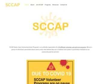Santaclaracommunityactionprogram.org(SCCAP) Screenshot