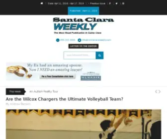 Santaclaraweekly.com(The Santa Clara Weekly) Screenshot