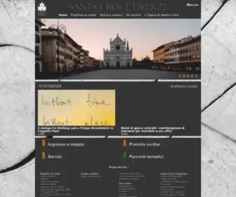 Santacroceopera.it(Santa Croce Opera Firenze) Screenshot