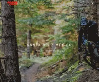 Santacruz-Mexico.com(Santa Cruz Bycicles México) Screenshot