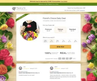 Santacruzbulkflowers.com(Flower Delivery in Live Oak) Screenshot