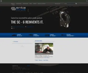 Santacruzgunlocks.com(Santa Cruz Gunlocks Home) Screenshot