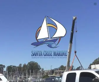 Santacruzmarineservices.com(Santa Cruz Marine) Screenshot