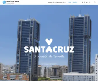 Santacruzmas.com(Portal turístico) Screenshot