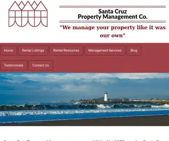 Santacruzproperty.com(Santa Cruz Property Management) Screenshot