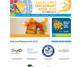 Santacruzrestaurantweek.com(9, 2013)) Screenshot