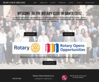 Santacruzrotary.com(ROTARY CLUB OF SANTA CRUZ) Screenshot