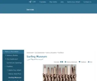 Santacruzsurfingmuseum.org(Surfing Museum) Screenshot