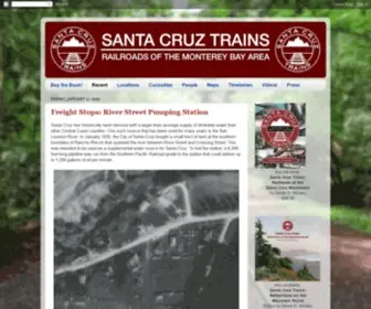 Santacruztrains.com(Santa Cruz Trains) Screenshot