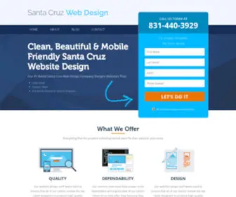 Santacruzwebdesign.co(Top Rated Santa Cruz Web Design Company) Screenshot