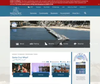 Santacruzwharf.com(Santa Cruz Wharf) Screenshot