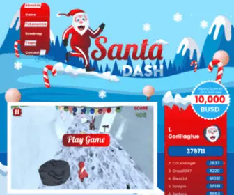 Santadash.io(Santa Dash) Screenshot