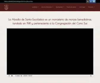 Santaescolastica.com.ar(Abad) Screenshot