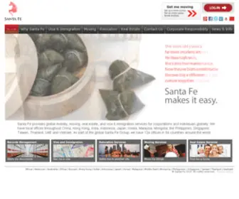 Santafe.com.hk(Santa Fe Relocation Services) Screenshot