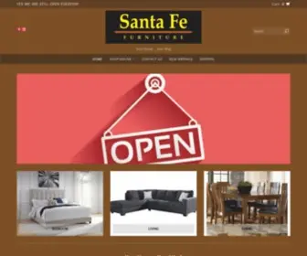 Santafefurniture.ca(Santa Fe Furniture and Home Decor) Screenshot