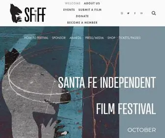 Santafeindependentfilmfestival.com(Santa Fe Independent Film Festival) Screenshot