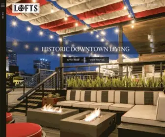Santafeloftsla.com(Santa Fe Lofts) Screenshot