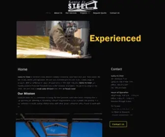 Santafesteel.com(Santa Fe Steel) Screenshot