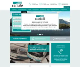Santafetransportes.com.br(Santa fé) Screenshot