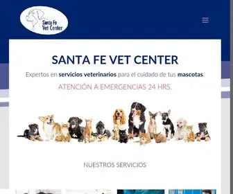 Santafevetcenter.com(Santa Fe Vet Center) Screenshot