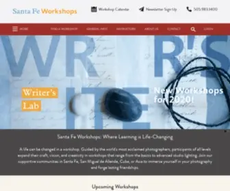 Santafeworkshops.com(Santa Fe Workshops) Screenshot