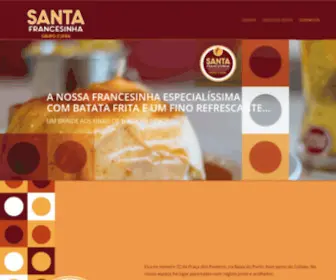 Santafrancesinha.pt(Santa Francesinha) Screenshot