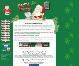 Santaletter.com(Santa letter) Screenshot