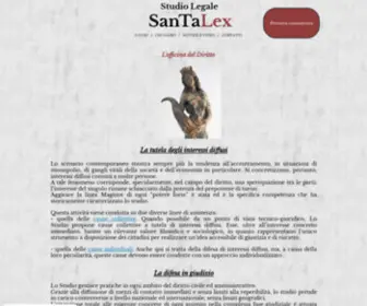 Santalex.eu(Studio Legale Sandri & Taraldsen) Screenshot