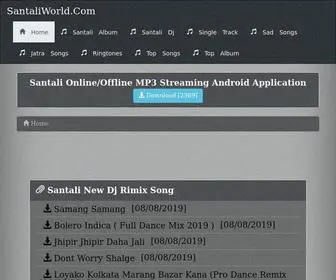 Santaliworld.com(New santali song 2021 download) Screenshot