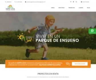 Santaluciainversiones.com(Santa Lucia Inversiones y Proyectos) Screenshot