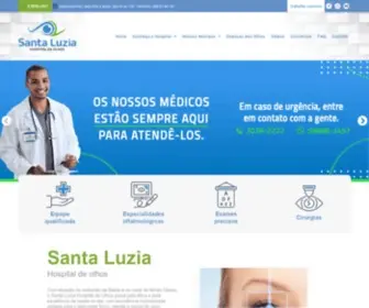 Santaluziahospitaldeolhos.com.br(Santa Luzia) Screenshot