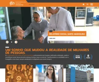 Santamarcelina.org.br(Rede Santa Marcelina) Screenshot