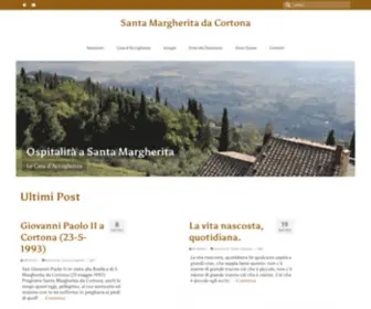 Santamargheritadacortona.com(Tu sarai luce in tanti luoghi del mondo) Screenshot