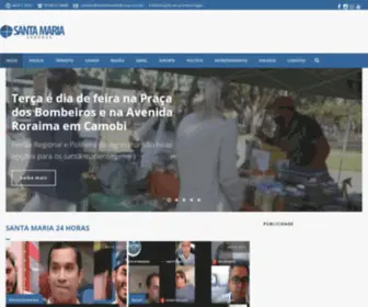 Santamaria24Horas.com.br(24 horas) Screenshot