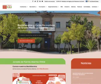 Santamariadelosangeles.es(Centro Educativo Málaga) Screenshot