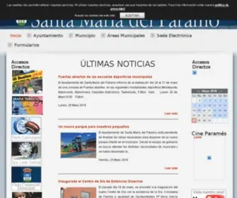 Santamariadelparamo.es(Santa) Screenshot