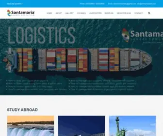 Santamariaedu.com(Santamaria Global Education) Screenshot