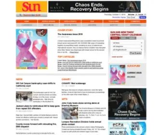 Santamariasun.com(The Sun has been publishing for over 11 years and) Screenshot