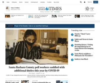 Santamariatimes.com(Santa Maria Times) Screenshot