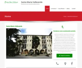 Santamariavalleverde.com(Residenza socio) Screenshot