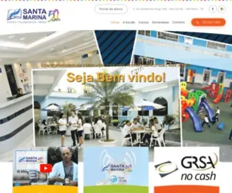 Santamarina.edu.br(A Escola Santa Marina está localizada na Vila Carrão) Screenshot