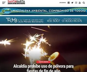 Santamartaaldia.co(Todas las noticias de Santa Marta) Screenshot