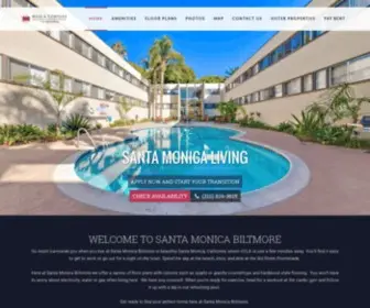 Santamonicabiltmore.com(Apartments in Santa Monica) Screenshot