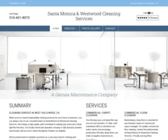 Santamonicacleaningservices.com(West Hollywood) Screenshot