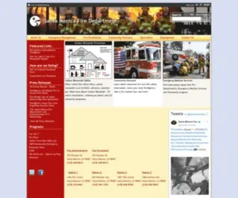 Santamonicafire.org(Santa Monica Fire Department) Screenshot